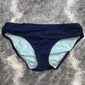 Victoria’s Secret Navy Swim Bottom - Large